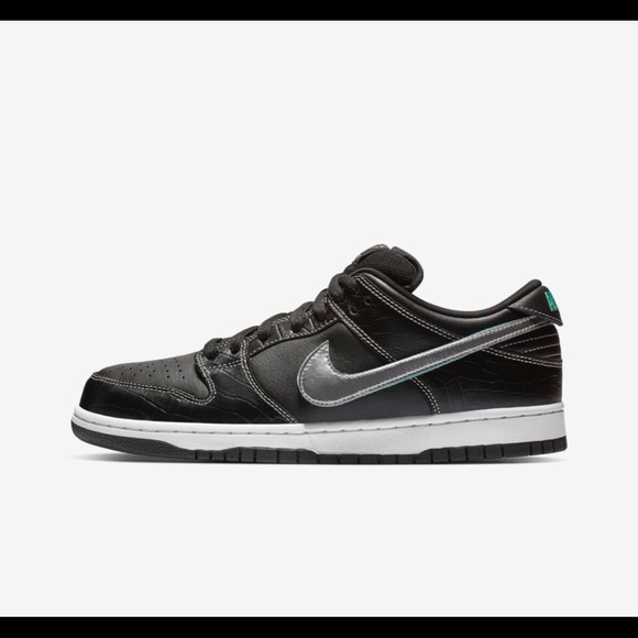 Nike SB Dunk Low Diamond Supply Co Black Diamond - Picture 3 of 8